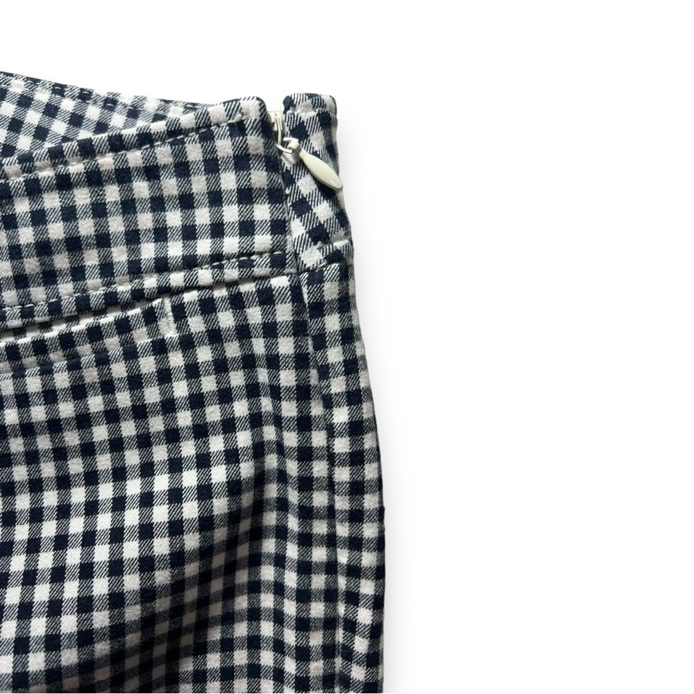 Talbots Women’s Chatham Ankle Pants Black White Plaid Size 10P - Picture 5 of 9